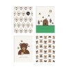 redfries set countryside – 4 Klappkarten DIN A6