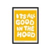 redfries all good yellow – Kunstdruck DIN A4