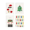 redfries set xmas5 – 4 Klappkarten DIN A6