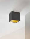 GANTlights [B7]dark Deckenspot quadratisch