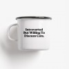 typealive / Emaillebecher Tasse / Discuss Cats