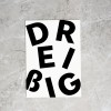 Loveisthenewblack — Postkarte "Dreißig"