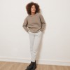 Ecodesign Pullover BIBI aus Sartuul-Wolle (natur dunkel) von wildes.