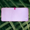We Make Patterns - Reisehandtuch Baumwolle Lila