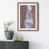 nahili ARTPRINT / POSTER "blush BEACH" Drohnen Fotografie in rosa - Druck (DIN A1/A3 & 50x70cm) 