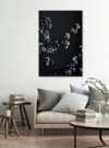 nahili ARTPRINT / POSTER "moody flower BEAUTY" schwarzer Kirsch-Blüten Druck (DIN A1/A3 & 50x70cm) Fotografie