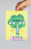 Martin Krusche - Poster »Brokkoliface« DINA4
