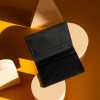 Mini Geldbörse Schwarz – aus Premium Nappaleder – RADU BAIAS MÜNCHEN