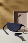 LELLOR Halfmoon Bag "Navy Blue"