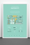 Bureau Bald Stadtteil Plakat Hafencity