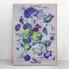 NEW PRINTS ON THE BLOCK / Plakat »Flower to the people«