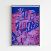 The Naughty District - Riso Print »Nobori City«, DINA3