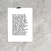 Love is the new black — Poster "Hey Girl", Din A4 Format