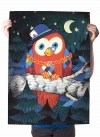 Martin Krusche – Poster »Dark Night«, 50x70cm