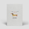 Postkarte - Geburtstag - Dackel - Nr. 21 - Naturbedacht