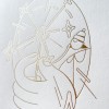 Anne Albert – Letterpress-Karte – Sparkle –A6