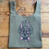 Einkaufstasche mit Namakubi Tattoo-Motiv - Tanukubi - Tote Bag aus 16 Oz Canvas Cotton -  Heldbergs Games