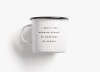 typealive / Emaillebecher Tasse / Morning People