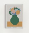 FINE FINE STUFF - Still Life - Poster - Grüne Vase