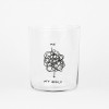 ME AND MY GOALS - 550ML Glas - yahya studio, johanna schwarzer