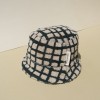Towel.Studio | Bold Grid Bucket Hat | Forest Green