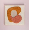 Gerahmter Wandteppich - Coral Chic // Rosa Rauscher