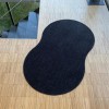 Keilbach Fußmatte due-punti 145x85cm, nur 9 mm dick, rutschsicherer und strapazierfähiger PVC-Rücken, UV-beständige Polyamid Faser