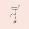 related by objects - flash earcuff - 925 Sterlingsilber weiß rhodiniert