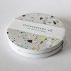 2 x Terrazzo Untersetzer Hellgrau / objet vague