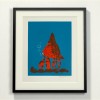 Print now - Riot later ● Einsiedlerkrebs Siebdruck