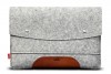 Pack & Smooch iPad Pro 11" / iPad Air 10.9" (2020) Hülle, Case "Hampshire" 100% Merino Wollfilz (Mulesing-frei), Pflanzlich gegerbtes Leder