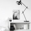nahili ARTPRINT / POSTER "let´s dive into FERN" schwarz weiß Farn Pflanzen Fotografie - Druck (DIN A1/A3 & 50x70cm)
