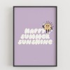 SUMMER SUNSHINE Poster - ALMOST A BRAND