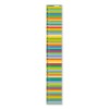 Minimalistische Design-Messlatte „mannometer“ | 70 bis 190 cm | Variante „multicolor“ | beidseitig bedruckt | 100% Recyclingpapier | Wi-La-No