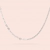 related by objects - just hearts necklace - 925 Sterlingsilber weiß rhodiniert