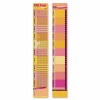 Schwangerschaftskalender mit Mini-Tagebuch | Variante „Pink-Orange-Rosa-Gelb“ | 280 Tage | beidseitig bedruckt