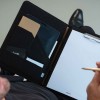 RÅVARE Filz-Klemmbrett für A4-Dokumente, passend für iPad Pro 12,9", 12" MacBook, 13,3" MacBook Air, elegante Businessmappe