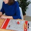 RÅVARE 13" Tablet-Organizer im skandinavischen Stil aus Filz, funktionales A4-Businessetui