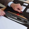 RÅVARE Stilvoller Filz-Organizer für iPad 12.9", puristische Businessmappe, minimalistischer Reiseorganizer