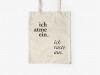 typealive / Baumwolltasche / Ich Atme Ein