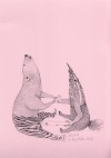 Anka Büchler, Das Liebesspiel der Wolpertinger, limitierte Digitaldruckserie, A5, Motiv 01