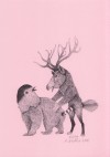 Anka Büchler, Das Liebesspiel der Wolpertinger, limitierte Digitaldruckserie, A5, Motiv 08