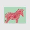 ZEITLOOPS "Zebra", Poster A4 / A3