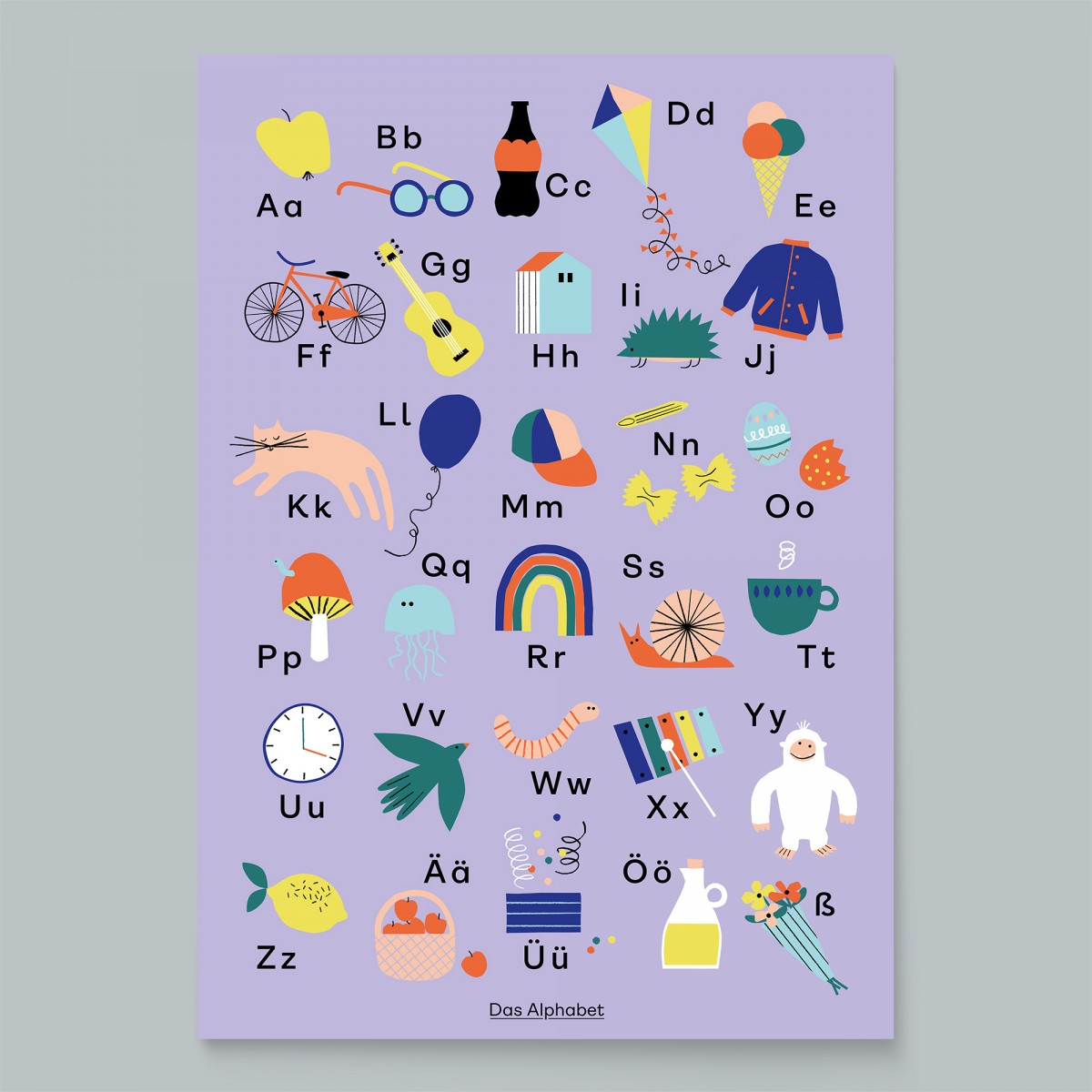ABC Poster (DIN A3) / fidu—fine paper goods