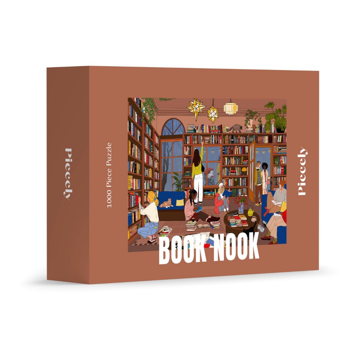 Piecely Book Nook Puzzle, 1000 Teile