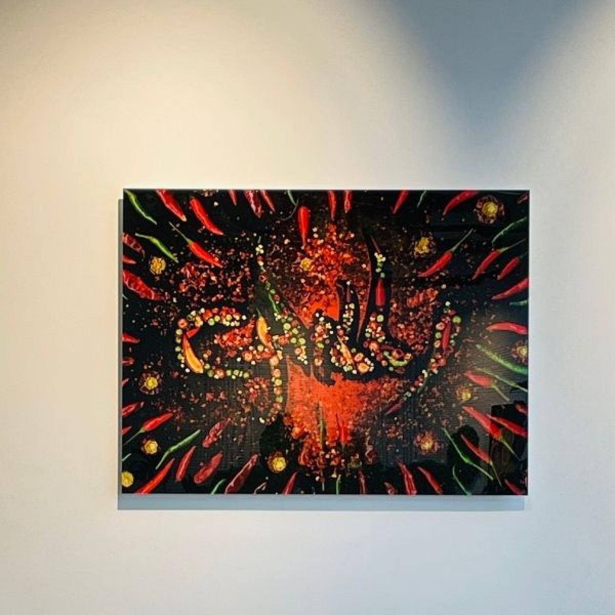 Chilli 
Fine Art Acryl Bild von Max Faber