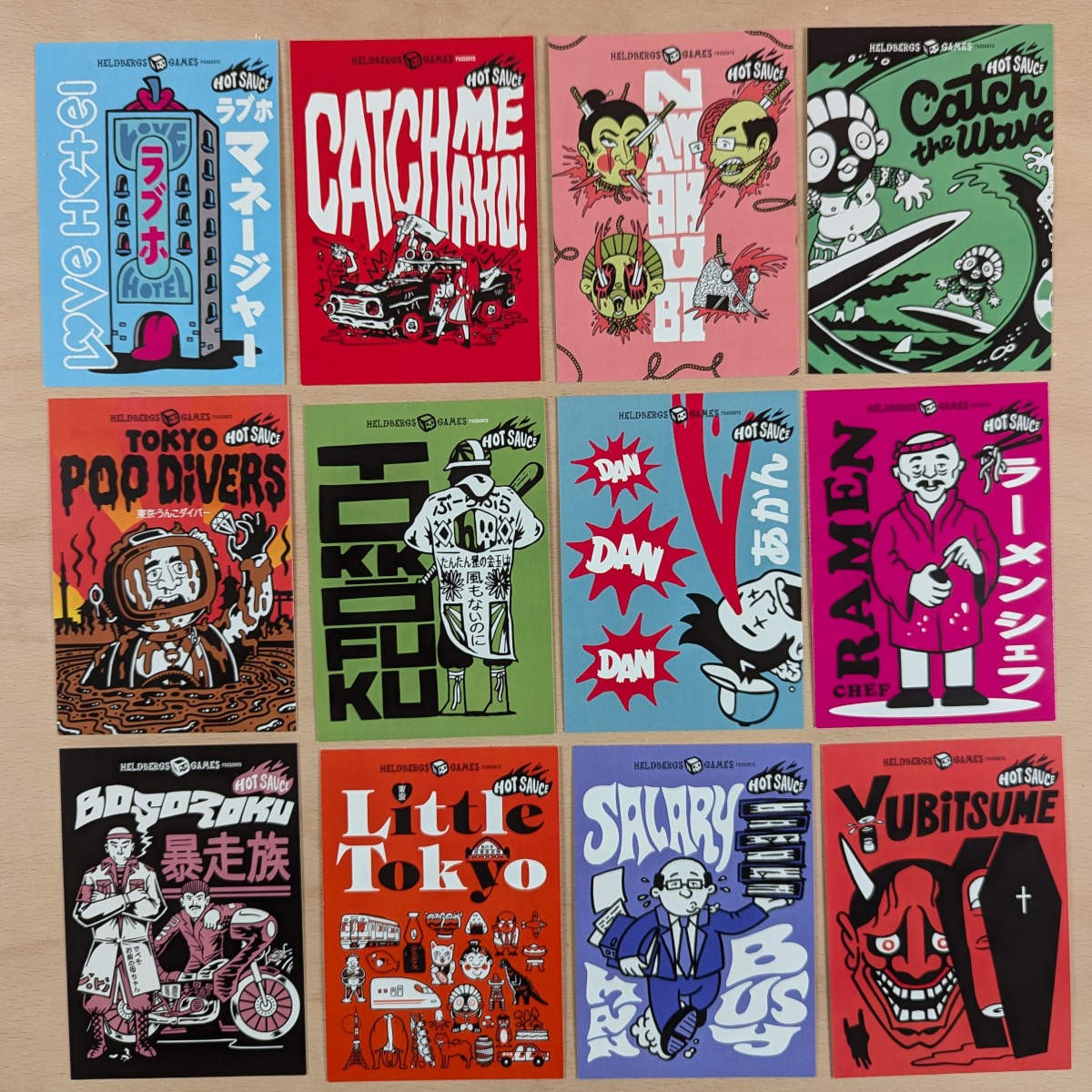 Postkarten Set – Heldbergs Games