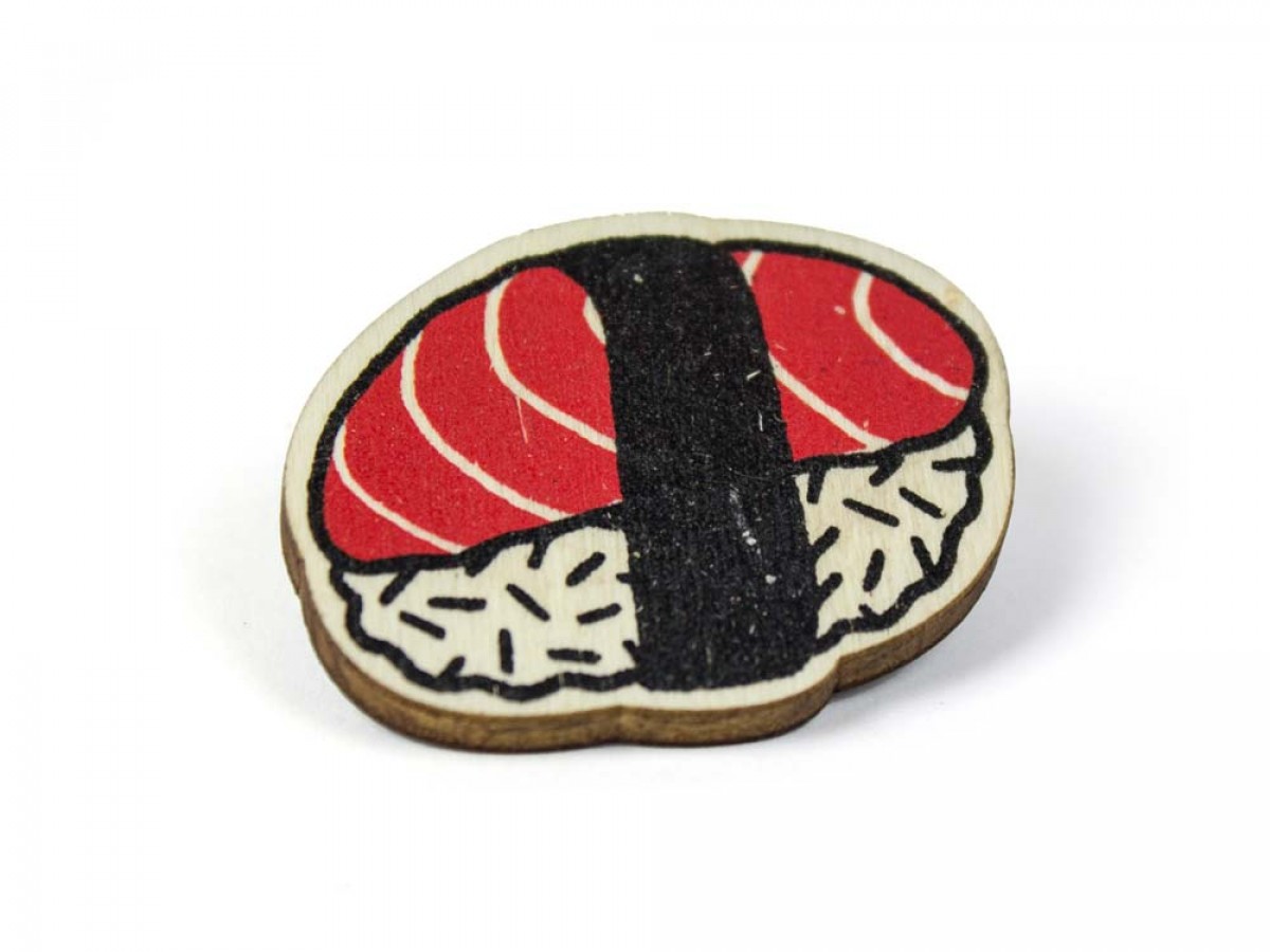 Martin Krusche - Woodpin »Salmon Nigiri«
