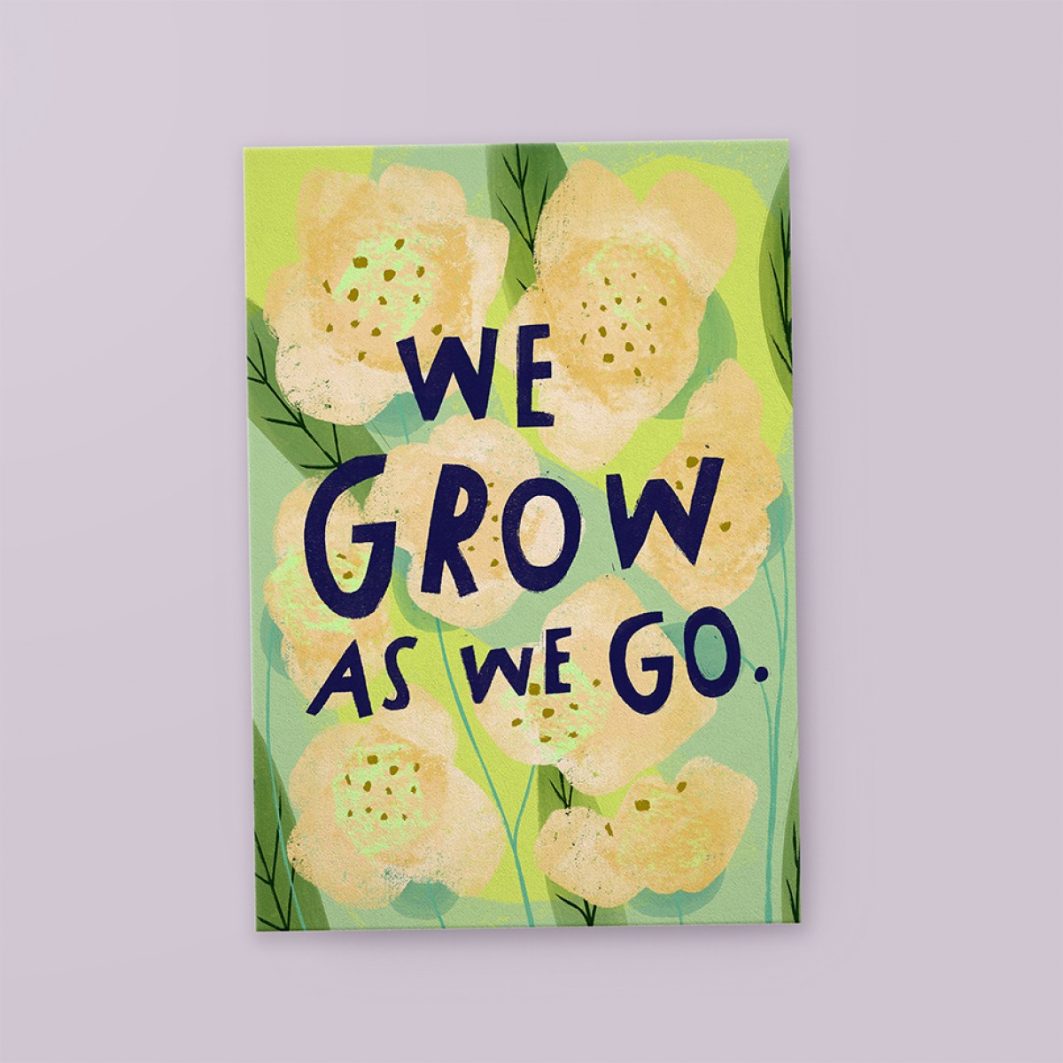franzizo Postkarte »Grow«
