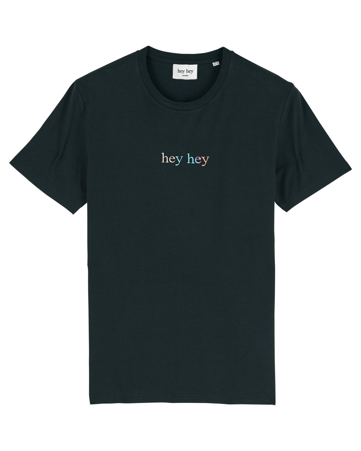 hey hey Rainbow T-Shirt – schwarz 
